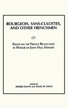 Image for Bourgeois, Sans-Culottes and Other Frenchmen