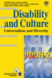 Image for Disability and Culture