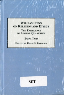 Image for William Penn on Religion and Ethics : The Emergence of Liberal Quakerism