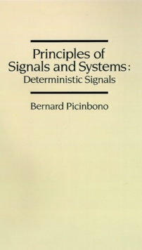 Image for Principles of Signals and Systems