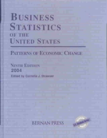 Business Statistics of the United States Patterns of Economic Change