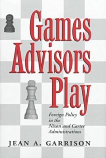 Games Advisors Play