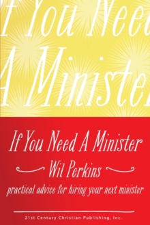 Image for If You Need a Minister