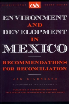 Image for Environment and Development in Mexico : Recommendations for Reconciliation