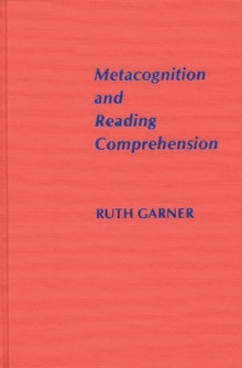 Image for Metacognition and Reading Comprehension
