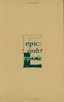 Image for Epic and Epoch