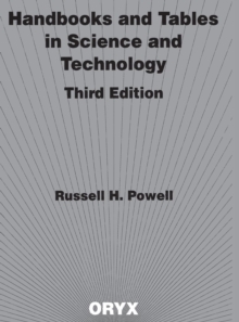 Image for Handbooks and Tables in Science and Technology, 3rd Edition