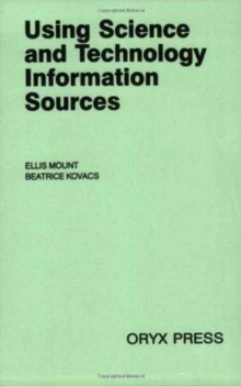 Image for Using Science and Technology Information Sources