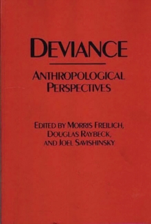 Image for Deviance : Anthropological Perspectives