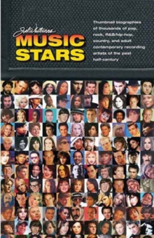 Image for Music stars  : thumbnail biographies of thousands of pop, rock, R&B/hip-hop, country, and adult contemporary recording artists of the past half-century