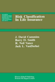 Image for Risk Classification in Life Insurance