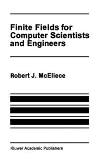 Image for Finite Fields for Computer Scientists and Engineers