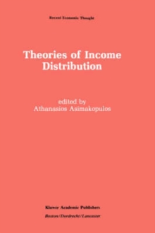 Image for Theories of Income Distribution