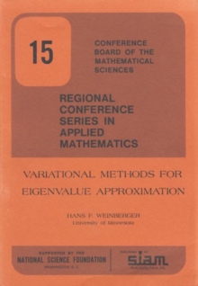 Image for Variational Methods for Eigenvalue Approximation