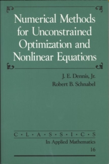 Image for Numerical Methods for Unconstrained Optimization and Nonlinear Equations