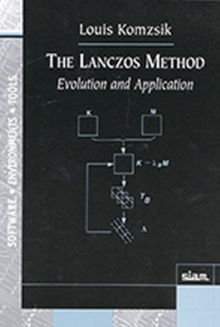 Image for The Lanczos Method