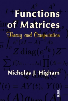 Image for Functions of matrices  : theory and computation