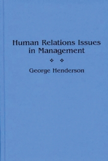 Human Relations Issues in Management