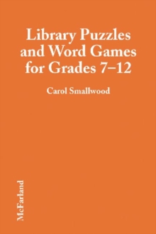Image for Library Puzzles and Word Games for Grades 7-12