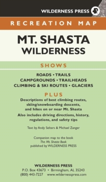 Image for MAP Mount Shasta Wilderness Recreation