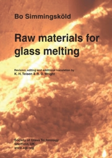 Image for Raw materials for glass melting