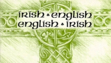 Irish-English, English-Irish Dictionary