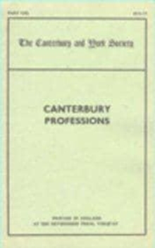 Image for Canterbury Professions