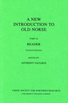 Image for A New Introduction to Old Norse