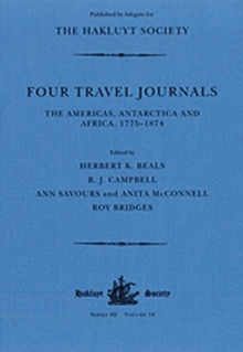 Image for Four Travel Journals / The Americas, Antarctica and Africa / 1775-1874