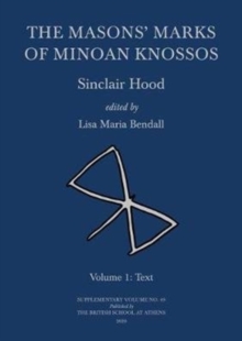 Image for The Masons' Marks of Minoan Knossos