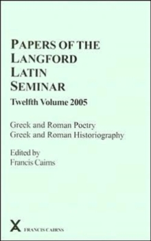 Papers of the Langford Latin Seminar 12