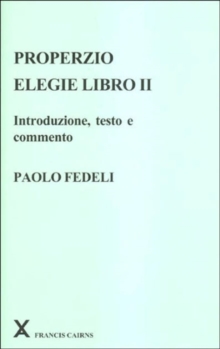 Image for Properzio : Elegie Libro II: Introduzione, testo e commento