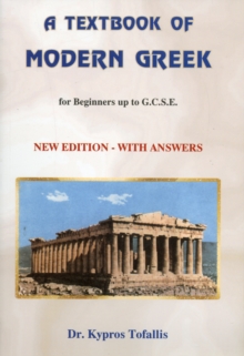 Image for A Textbook of Modern Greek : For Beginners Up to GCSE