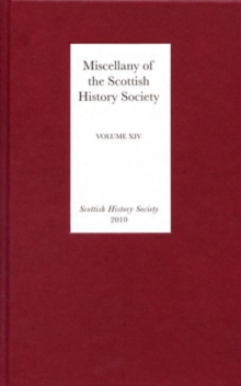 Image for Miscellany of the Scottish History Society, volume XIV