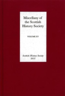 Image for Miscellany of the Scottish History SocietyVolume XV