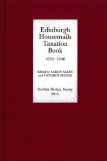 Image for Edinburgh Housemails Taxation Book, 1634-1636