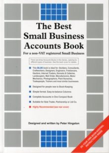 Best Small Business Accounts Book (Blue Version)