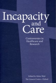 Image for Incapacity and Care