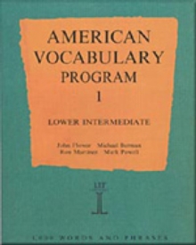 Image for American Vocabulary Program 1