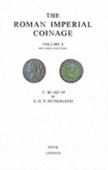 Roman Imperial Coinage Volume I