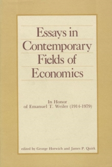 Image for Essays in Contemporary Fields of Economics