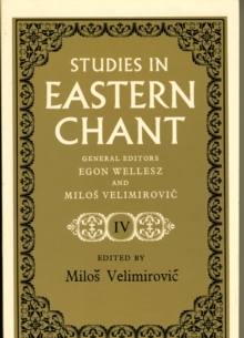 Image for Studies in Eastern Chant