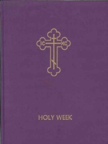 Image for Holy Week  vol. I ^hardcover]