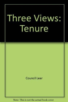 Image for Three Views : Tenure