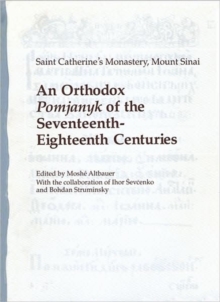 Image for An Orthodox Pomjanyk of the Seventeenth/Eighteenth Centuries