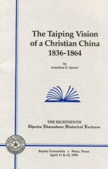 Image for The Taiping Vision of a Christian China