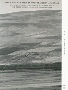 Image for Town and Country in Southeastern Anatolia, Volume 1