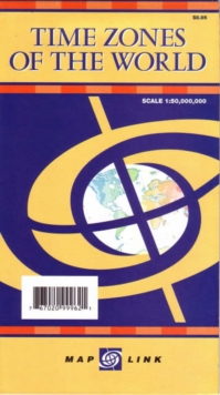 Time Zones of the World by Map Link (9780929591544) | Browns Books