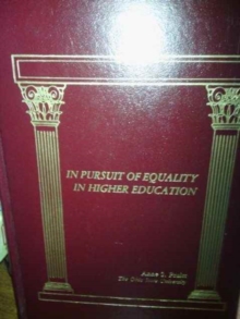 Image for In Pursuit of Equality in Higher Education