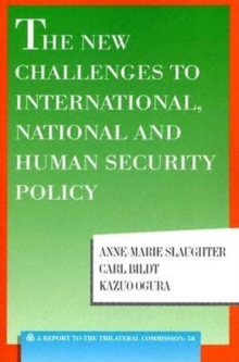 Image for The New Challenges to International, National and Human Security Policy